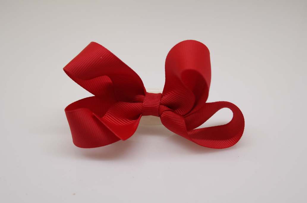 Large bowtique hair Bow with colors  Red